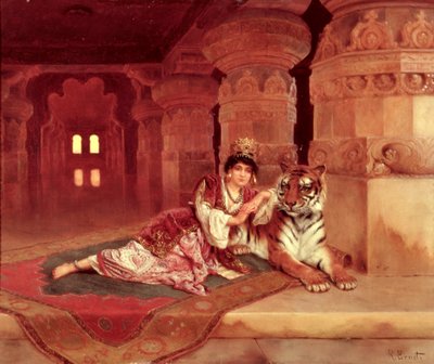 The Queen of Sheba by Rudolphe Ernst